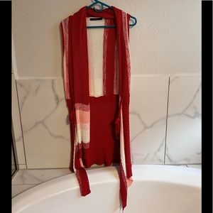 Vertigo women cardigan， Open front ，size：s